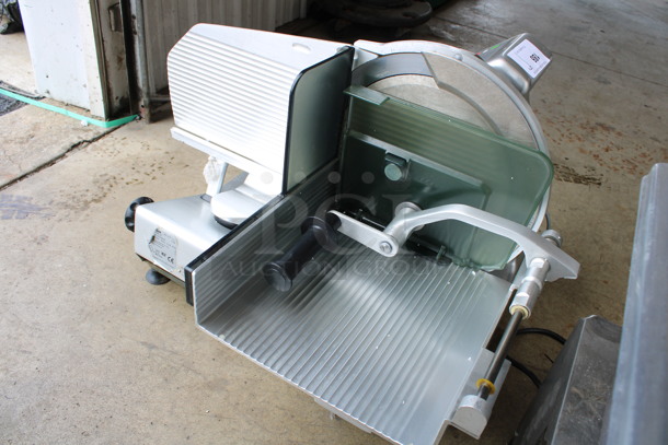 FANTASTIC! Bizerba Model VS 12 F Stainless Steel Commercial Countertop Vertical Meat Slicer. 120 Volts, 1 Phase. 32x24x22. Cannot Test Due To Plug Style - Image 5 of 7