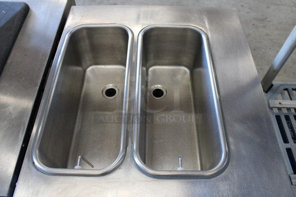 MARVELOUS! 2011 Stoelting Model SF144-38I Stainless Steel Commercial Countertop Air Cooled 2 Flavor Soft Serve Ice Cream Machine w/ Milkshake Mixer. 208-230 Volts, 1 Phase. 22x30x35 - Image 3 of 9