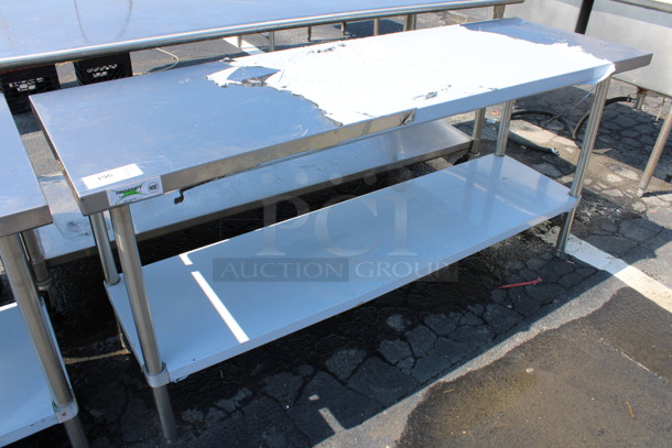 Regency Stainless Steel Commercial Table w/ Under Shelf. 72x24x35 - Image 2 of 4
