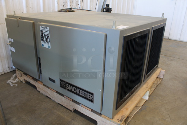 Smokeeter Model DC-SABIS-M-WM Metal Commercial Air Purifier. 115 Volts, 1 Phase. 38x47x23. Tested and Working! - Image 1 of 6