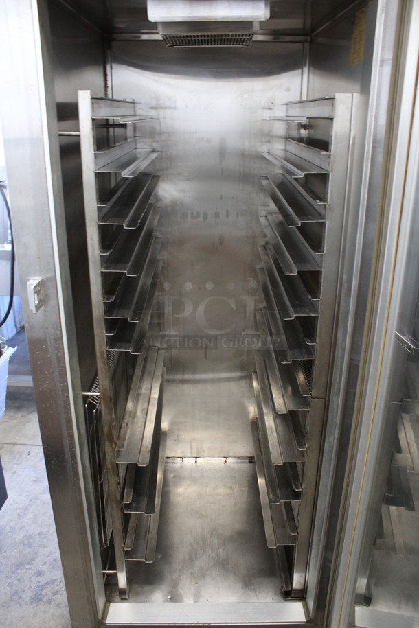 Delfield Model SLH29-G Stainless Steel Commercial Single Door Reach In Cooler Merchandiser on Commercial Casters. 115/208-230 Volts, 1 Phase. 29x35x85 - Image 5 of 7