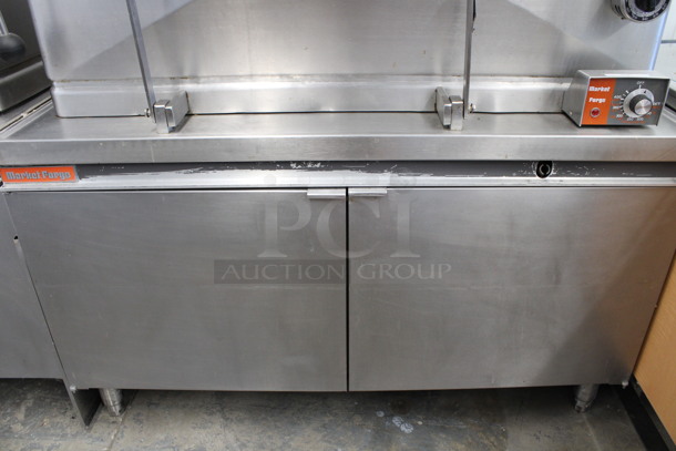 AWESOME! Market Forge Model 1800 Stainless Steel Commercial Floor Style Tilting Braising Pan w/ Thermostatic Controls. 480 Volts, 3 Phase. 48x34x43 - Image 5 of 9