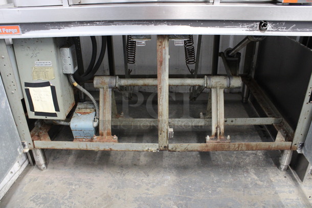 AWESOME! Market Forge Model 1800 Stainless Steel Commercial Floor Style Tilting Braising Pan w/ Thermostatic Controls. 480 Volts, 3 Phase. 48x34x43 - Image 7 of 7