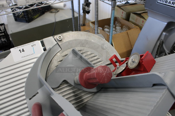 BEAUTIFUL! Berkel Model X13A Metal Commercial Countertop Meat Slicer w/ Blade Sharpener. 120 Volts, 1 Phase. 32x25x25. Tested and Working! - Image 4 of 8