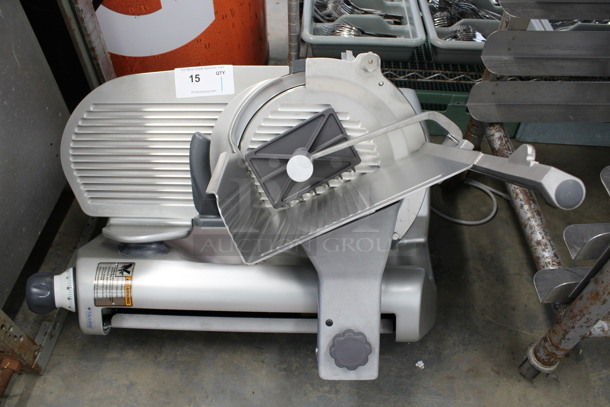 BEAUTIFUL! Hobart Model 3913 Metal Commercial Countertop Automatic Meat Slicer. 120 Volts, 1 Phase. 32x27x25. Tested and Working! - Image 1 of 7
