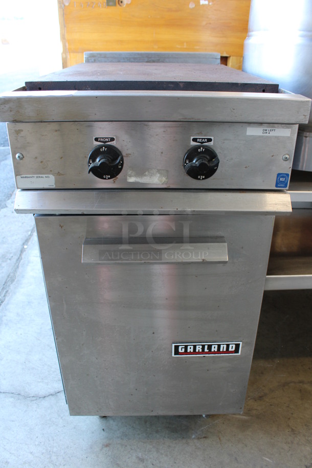 Garland Model 36ES15 Metal Commercial Electric Powered Flat Top Griddle. 208 Volts, 3 Phase. 18x36x37 - Image 2 of 7