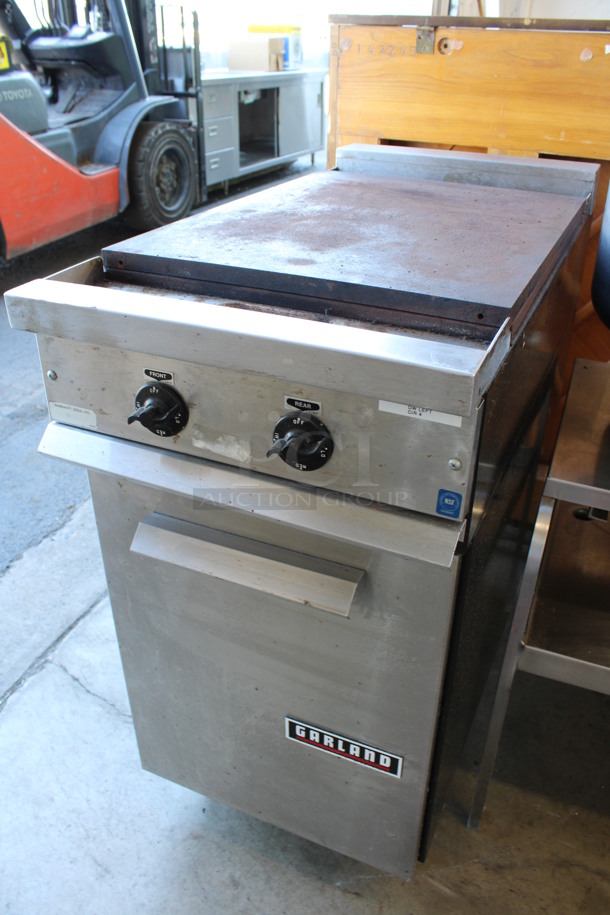 Garland Model 36ES15 Metal Commercial Electric Powered Flat Top Griddle. 208 Volts, 3 Phase. 18x36x37 - Image 4 of 7