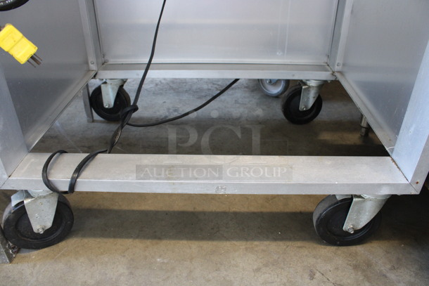 Servolift Eastern Model 503-1R Stainless Steel Commercial Cashier's Station on Commercial Casters. Drawer Is Locked. 120 Volts, 1 Phase. 28.5x24.5x36. Tested and Working! - Image 6 of 8
