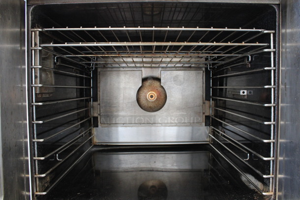 2 FANTASTIC! Garland Stainless Steel Commercial Natural Gas Powered Full Size Convection Oven w/ View Through Door, Solid Door and Metal Oven Racks. 38x39x71. 2 Times Your Bid! - Image 4 of 6