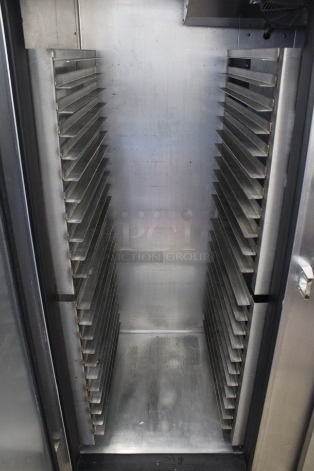 Continental Model I-2RDA-2S Stainless Steel Commercial 2 Door Reach In Cooler. 115 Volts, 1 Phase. 58x34x83. Tested and Working! - Image 3 of 5