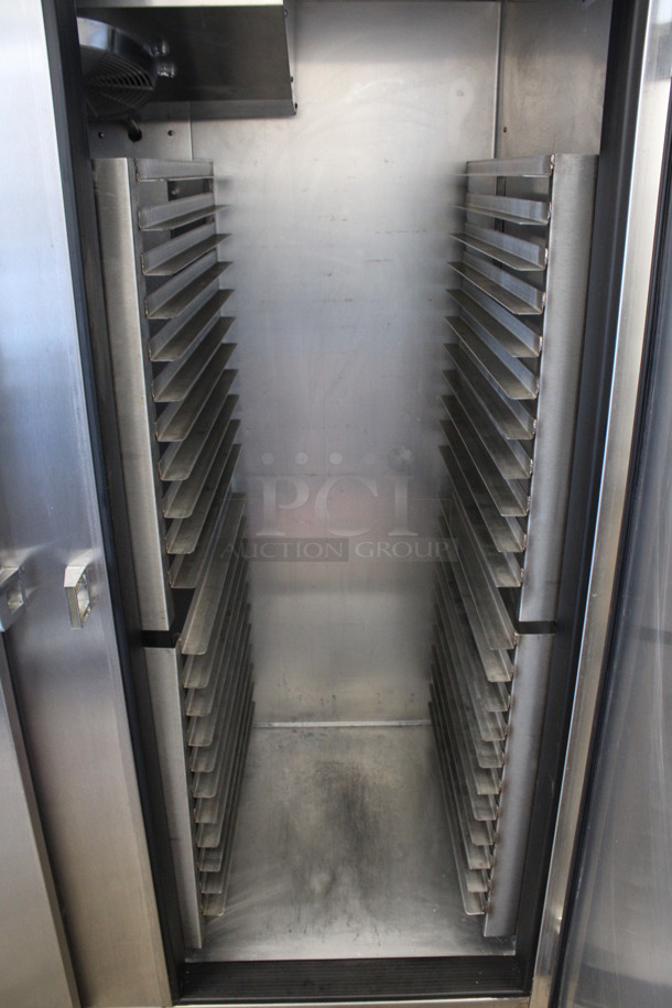 Continental Model I-2RDA-2S Stainless Steel Commercial 2 Door Reach In Cooler. 115 Volts, 1 Phase. 58x34x83. Tested and Working! - Image 4 of 5
