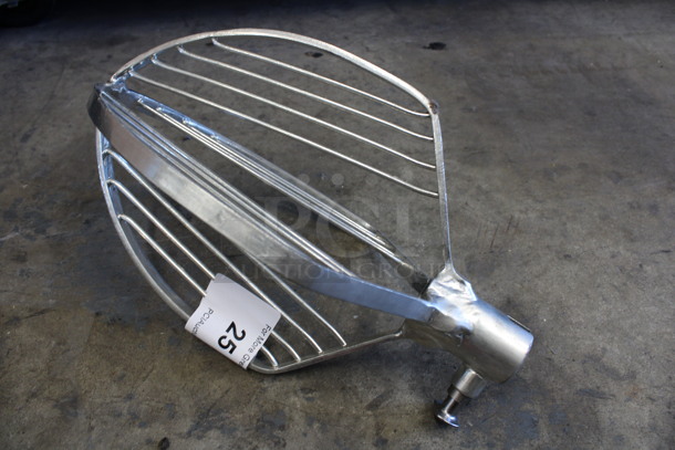 Hobart Model VMLH60C Metal Commercial 60 Quart Whisk Attachment for Mixer. 12x12x20 - Image 1 of 6