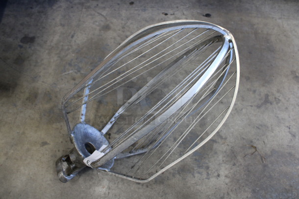Hobart Model VMLH60C Metal Commercial 60 Quart Whisk Attachment for Mixer. 12x12x20 - Image 3 of 6