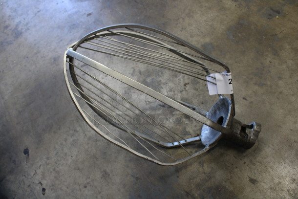 Hobart Model VMLH60C Metal Commercial 60 Quart Whisk Attachment for Mixer. 12x12x20 - Image 5 of 6