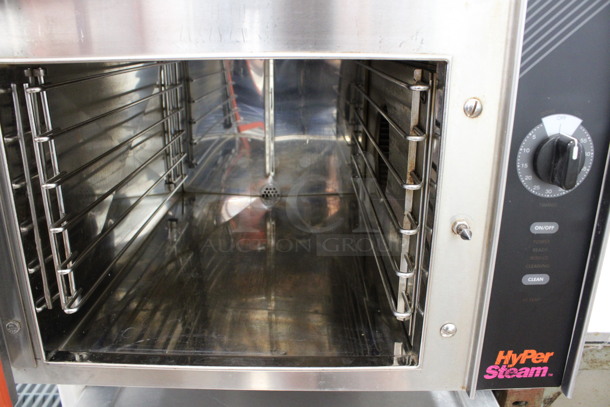 Groen Hyper Steam Stainless Steel Commercial Electric Powered Double Deck Steam Cabinet. 480 Volts, 3 Phase. 21.5x35x60 - Image 4 of 5