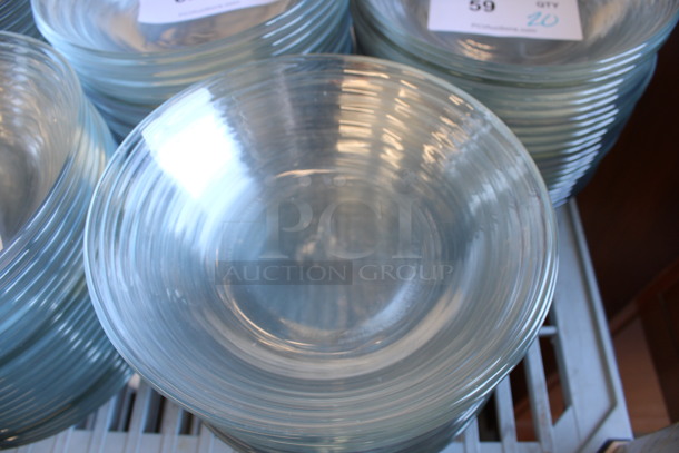 20 Glass Plates. 8x8x2. 20 Times Your Bid! - Image 3 of 4