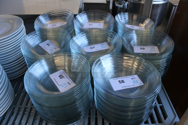 20 Glass Plates. 8x8x2. 20 Times Your Bid! - Image 4 of 4
