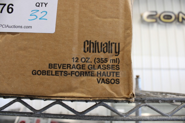 36 BRAND NEW IN BOX! Libbey Chivalry Beverage Glasses. 3x3x5.25. 36 Times Your Bid! - Image 3 of 3
