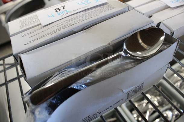 48 BRAND NEW IN BOX! Winco Metal Windsor Teaspoons. 6". 48 Times Your Bid! - Image 1 of 4