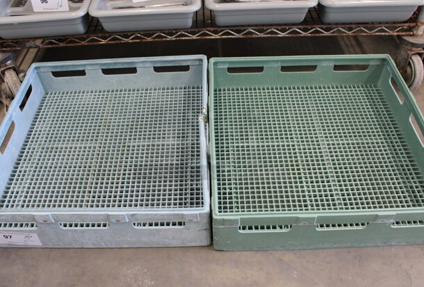 2 Dish Caddies. 20x20x5. 2 Times Your Bid!