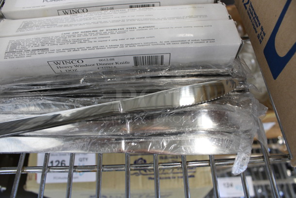 48 BRAND NEW IN BOX! Winco Metal Windsor Dinner Knives. 8". 48 Times Your Bid! - Image 2 of 3
