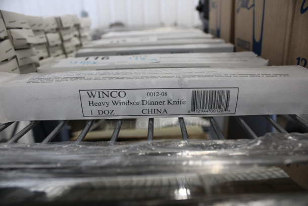 48 BRAND NEW IN BOX! Winco Metal Windsor Dinner Knives. 8". 48 Times Your Bid! - Image 3 of 3