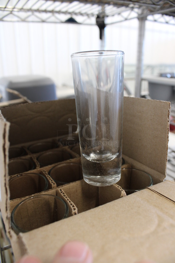 12 BRAND NEW IN BOX! Crisa Shot Glasses. 1.5x1.5x4. 12 Times Your Bid! - Image 2 of 3