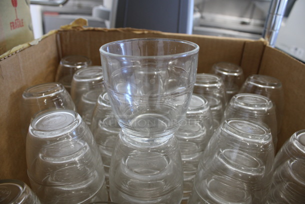 88 Beverage Glasses. 2.75x2.75x2.75. 88 Times Your Bid! - Image 1 of 2
