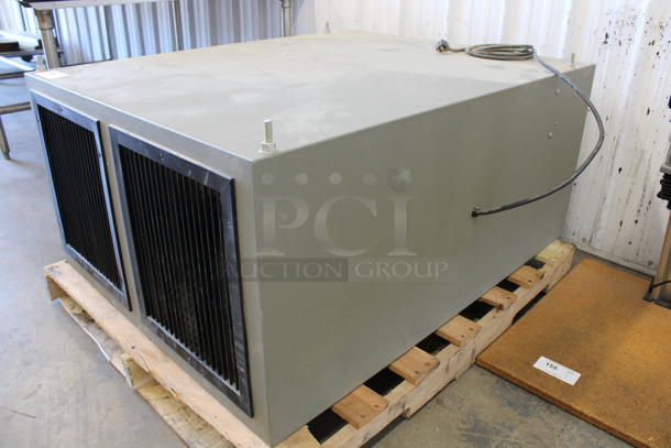 Smokeeter Model DC-SABIS-M-WM Metal Commercial Air Purifier. 115 Volts, 1 Phase. 38x47x23. Tested and Working! - Image 5 of 6