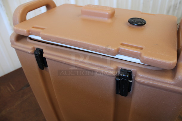 Cambro Model 250LCD Tan Poly Insulated Beverage Holder Dispenser. 9x17x18 - Image 4 of 8