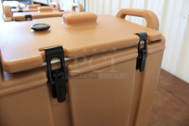 Cambro Model 250LCD Tan Poly Insulated Beverage Holder Dispenser. 9x17x18 - Image 8 of 8