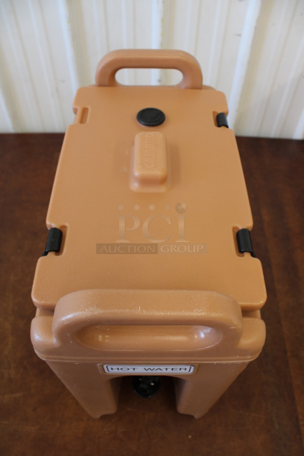 Cambro Model 250LCD Tan Poly Insulated Beverage Holder Dispenser. 9x17x18 - Image 2 of 8