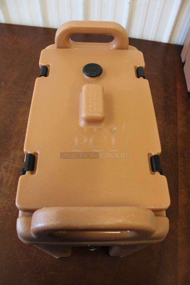 Cambro Model 250LCD Tan Poly Insulated Beverage Holder Dispenser. 9x17x18 - Image 5 of 8