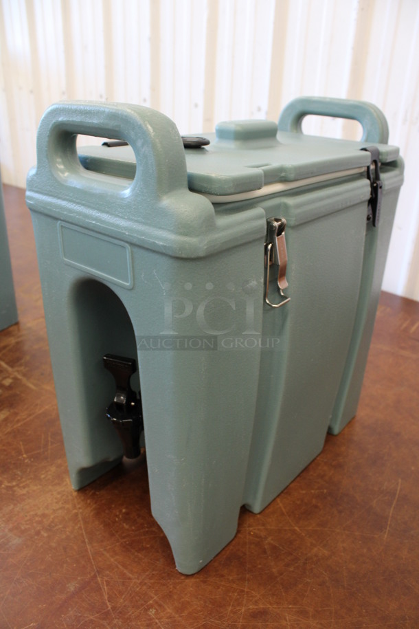 Cambro Model 250LCD Green Poly Insulated Beverage Holder Dispenser. 9x17x18 - Image 2 of 7