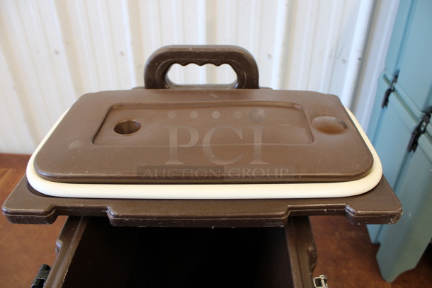 Carlisle Model NLD500 Brown Poly Insulated Beverage Holder Dispenser. 9x16.5x24 - Image 7 of 8
