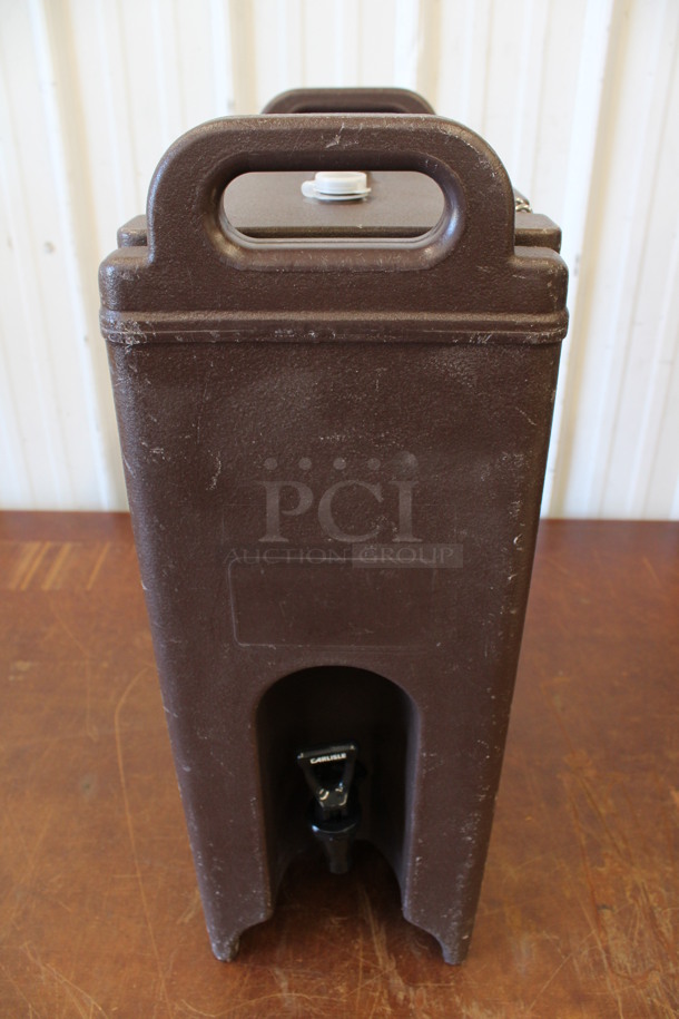 Carlisle Model NLD500 Brown Poly Insulated Beverage Holder Dispenser. 9x16.5x24 - Image 1 of 7