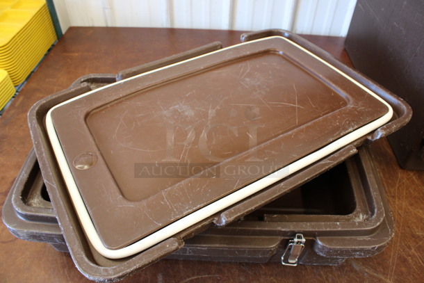 Carlisle Model NPC140 Brown Poly Insulated Food Carrying Case. 25x16x8 - Image 6 of 7