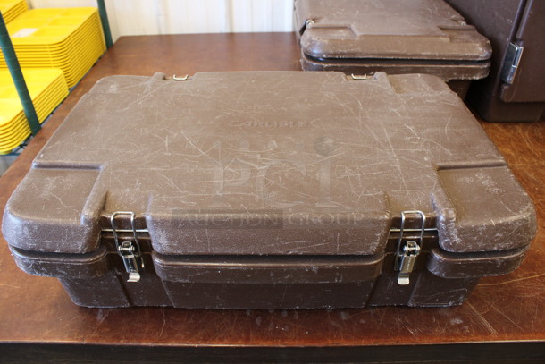 Carlisle Model NPC140 Brown Poly Insulated Food Carrying Case. 25x16x8 - Image 1 of 6