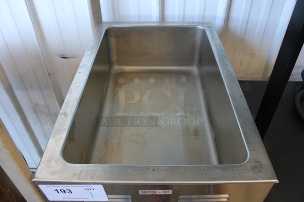 Duke Model ACTW-IM Stainless Steel Commercial Countertop Food Warmer. 120 Volts, 1 Phase. 14.5x22.5x9.5. Tested and Working! - Image 3 of 4