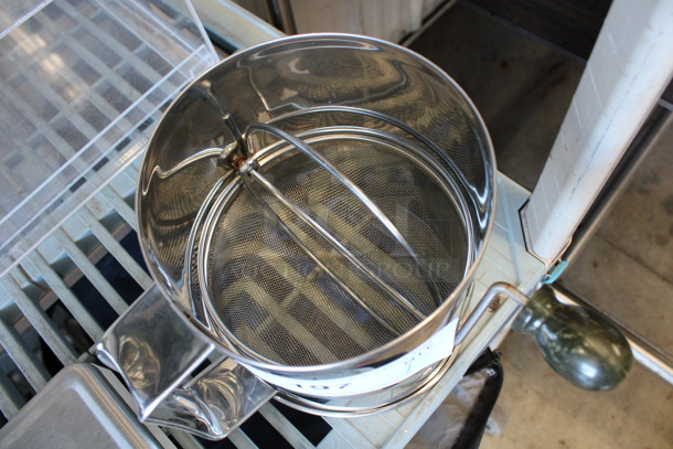 Metal Sifter. 8x9x7 - Image 2 of 3