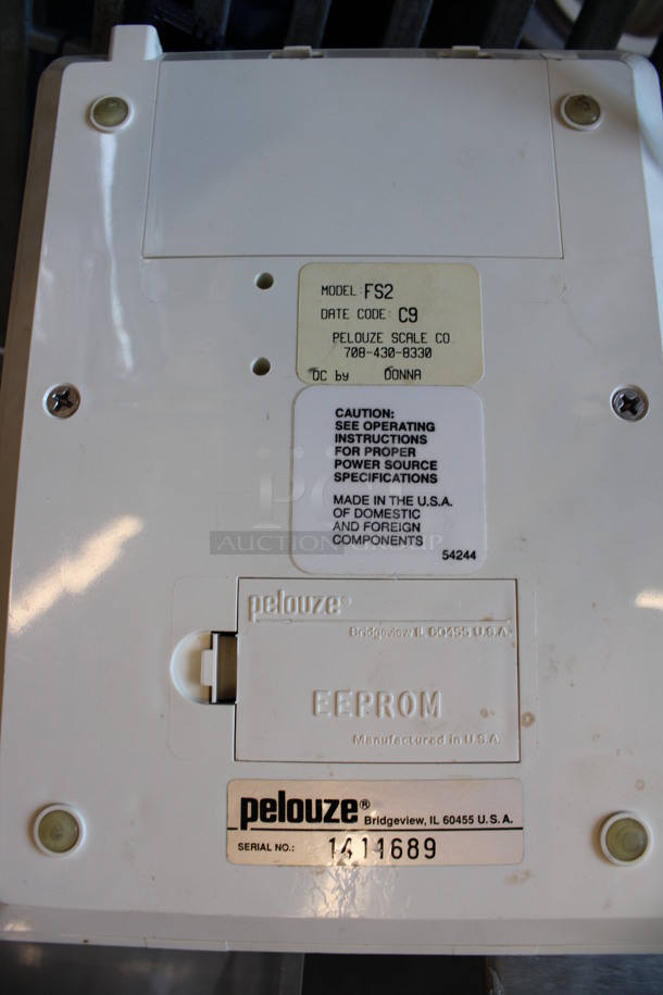 Pelouze Model FS2 Countertop Food Portioning Scale. 6x9x2. Tested and Working! - Image 4 of 4