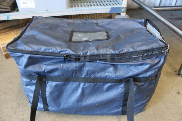 Blue Insulated Food Carrying Bag. 23x13x13 - Image 1 of 4