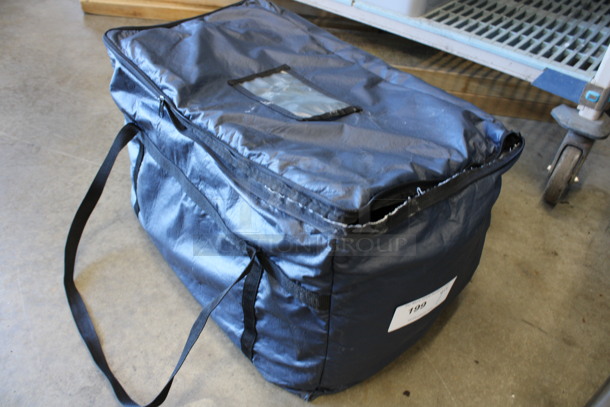 Blue Insulated Food Carrying Bag. 23x13x13 - Image 3 of 4