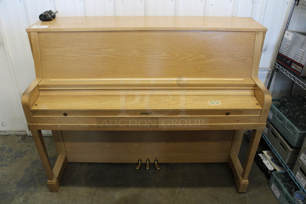 Everett Wooden Piano. 59x24x46 - Image 4 of 6