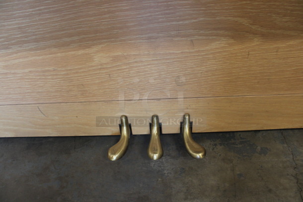 Everett Wooden Piano. 59x24x46 - Image 5 of 6