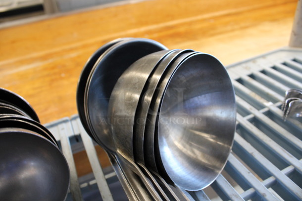 7 Various 20 oz Metal Ladles. Includes 19". 7 Times Your Bid! - Image 2 of 3