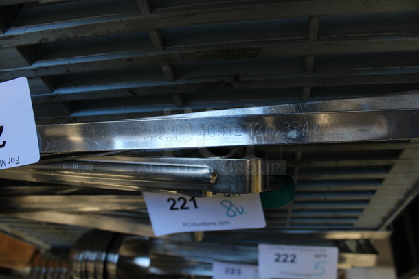 7 Various 20 oz Metal Ladles. Includes 19". 7 Times Your Bid! - Image 3 of 3