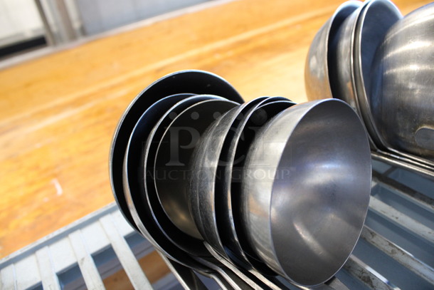 8 Various Metal Ladles. Includes 15". 8 Times Your Bid! - Image 3 of 4