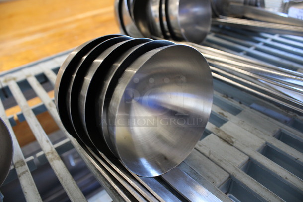 5 Metal 6 oz Ladles. Includes 15". 5 Times Your Bid! - Image 2 of 3