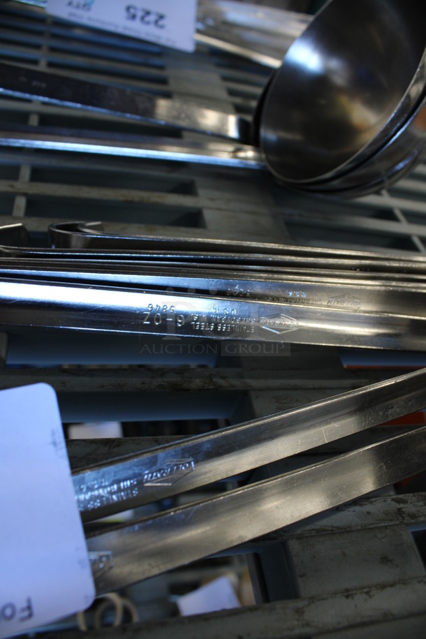 9 Vollrath Stainless Steel 6 oz Ladles. 14". 9 Times Your Bid! - Image 3 of 3
